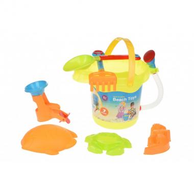 Same Toy Набір для гри з піском - Відерце жовте (6 од.)