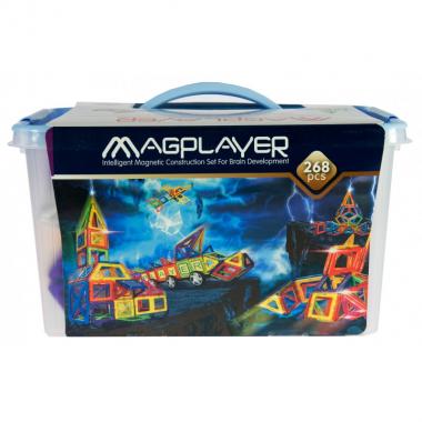 MagPlayer Magnetic construction set 268 pcs. (MPT-268)