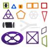 MagPlayer Magnetic construction set 268 pcs. (MPT-268)