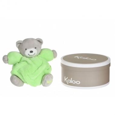 Kaloo Neon Bear lime green (18.5 cm) in the box