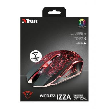 Trust Миша GXT107 IZZA WL Black