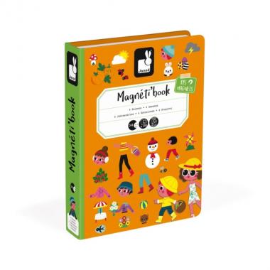 Janod Магнітна книга - 4 сезони
