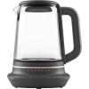 Electrolux Electric kettle, 1,7L, Strix, glass, with teapot, black