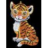 Sequin Art Craft kit RED - Tia Tiger