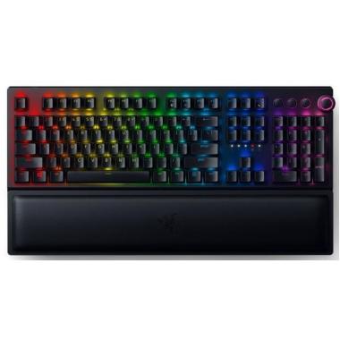 Razer Клавіатура ігрова BlackWidow V3 Pro Yellow Switch WL/BT/USB US RGB, Black
