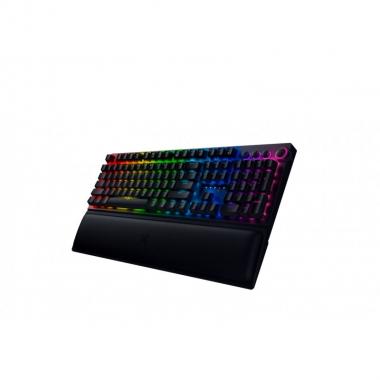 Razer Клавіатура ігрова BlackWidow V3 Pro Yellow Switch WL/BT/USB US RGB, Black