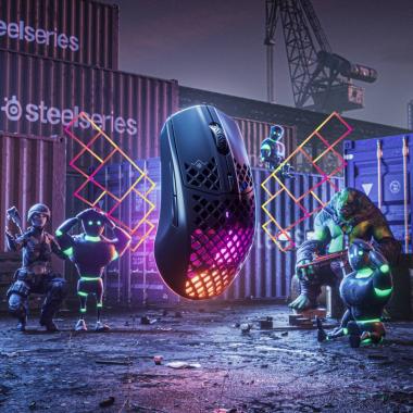 SteelSeries Gaming mouse Aerox 3 Wireless (2022) Onyx Black