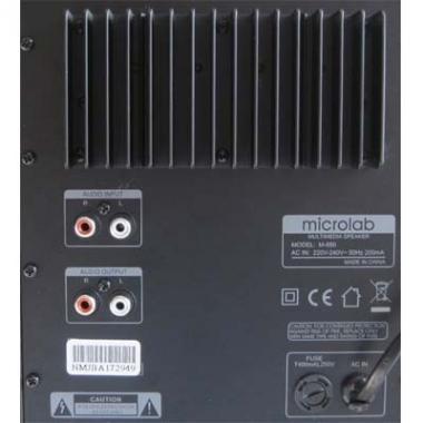 Microlab Speakers 2.1 M-105 Black