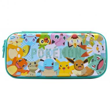Hori Чохол Premium Vault Case (Pikachu & Friends) для Nintendo Switch, Turquoise