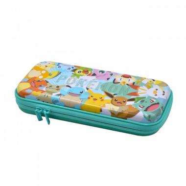 Hori Чохол Premium Vault Case (Pikachu & Friends) для Nintendo Switch, Turquoise