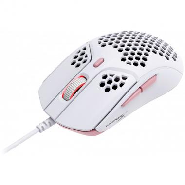 HyperX Mouse Pulsefire Haste USB, White/Pink