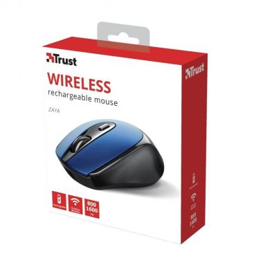 Trust Mouse Zaya Rechargeable WL Blue