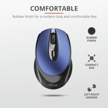 Trust Mouse Zaya Rechargeable WL Blue