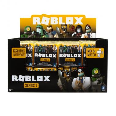 Roblox Ігрова колекційна фігурка Jazwares Roblox Mystery Figures Neon Yellow Assortment S7