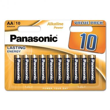 Panasonic Battery ALKALINE POWER Alkaline AA blister, 10 pcs.