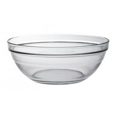 Duralex Lys Transparent Saladier Empilable 14 cm - 50 cl Lys Clear Stackable Bowl 14 cm (5 1/2 - 17 5/8 oz)