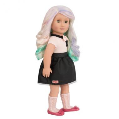 Our Generation Amya Doll (46 cm) with flying colors and accessories