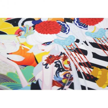 Varmilo Mouse Pad Lovebirds Gold Desk Mat XL (900х400х3mm)