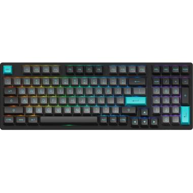 Akko Клавіатура 3098N Black&Cyan TTC Honey Switch RGB