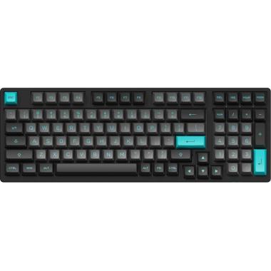 Akko Клавіатура 3098N Black&Cyan TTC Honey Switch RGB