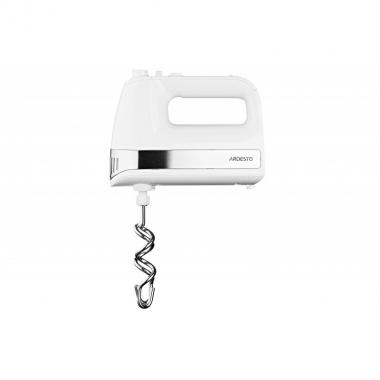 ARDESTO Міксер з чашею Ardesto KSTM-500W - 500Вт/5 швидк.+турбо/ 2 віничка/2 гачка/біли