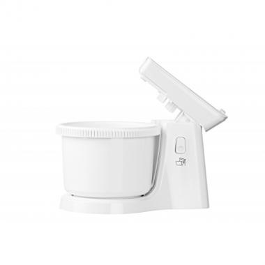 ARDESTO Міксер з чашею Ardesto KSTM-500W - 500Вт/5 швидк.+турбо/ 2 віничка/2 гачка/біли