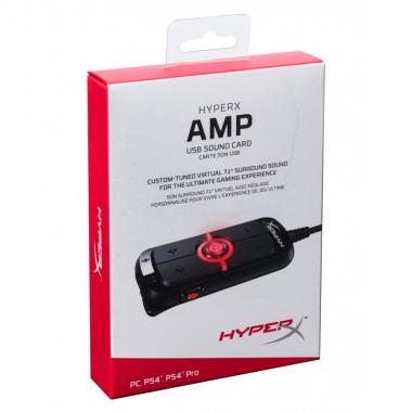 HyperX Звуковая плата Amp USB Virtual 7.1 PC/PS4