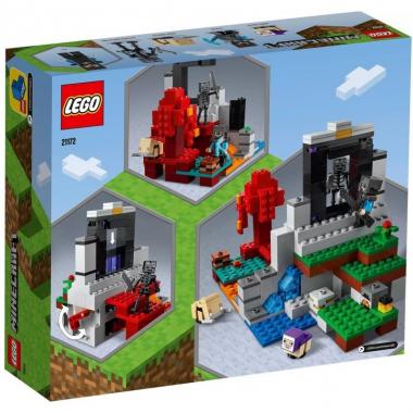LEGO Конструктор Minecraft Зруйнований портал 21172