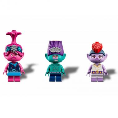 LEGO Конструктор Trolls Концерт в городе Рок-на-Вулкане 41254