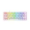 Razer Клавиатура Huntsman Mini Mercury Ed. RGB 61key Purple Switch USB EN White