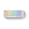 Razer Клавиатура Huntsman Mini Mercury Ed. RGB 61key Purple Switch USB EN White