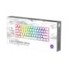 Razer Клавиатура Huntsman Mini Mercury Ed. RGB 61key Purple Switch USB EN White