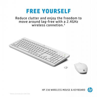 HP Комплект 230 WL UKR white