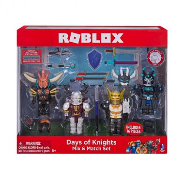 Roblox Ігрова колекційна фігурка Mix & Match Set Days of Knights в наборі 4шт