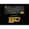Akko Keyboard 3084B Plus Black&Gold Jelly Pink Switches RGB