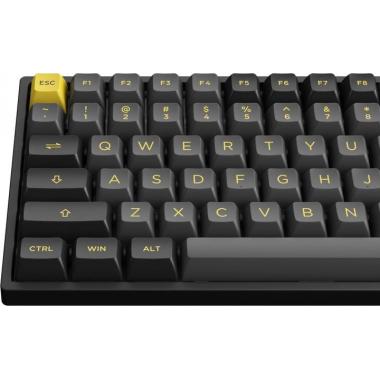 Akko Keyboard 3084B Plus Black&Gold Jelly Pink Switches RGB