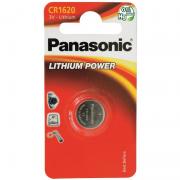 Panasonic Батарейка литиевая CR1620 блистер, 1 шт.