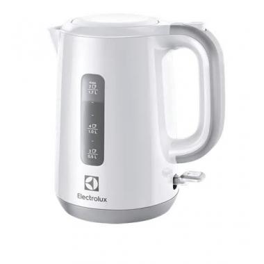 Electrolux Electric kettle, 1,7L, Strix, plastic, white