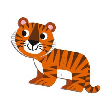 Janod Magnetic book Animals 30 pcs