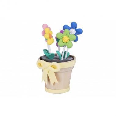 PAULINDA Super Dough modeling clay Flower Pot
