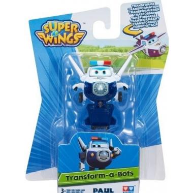 Super Wings Ігрова фігурка-трансформер Transform-a-Bots Paul, Пол