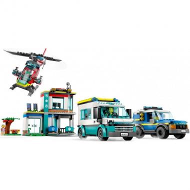 LEGO Конструктор City Центр управління рятувальним транспортом