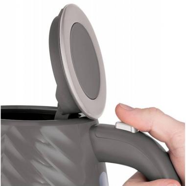 Russell Hobbs Електрочайник 26382-70 Groove, сірий