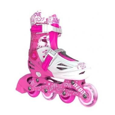 NEON Роликовые коньки Inline Skates Розовый (Размер 34-37)