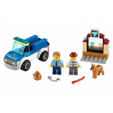 LEGO Конструктор City Полицейский отряд с собакой 60241