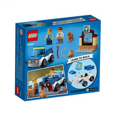 LEGO Конструктор City Полицейский отряд с собакой 60241