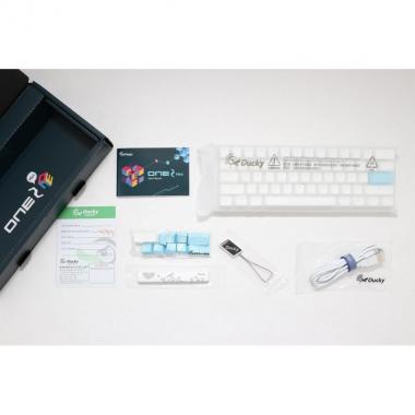 Ducky One 2 Mini (RGB LED, UA/RU)[Cherry Red, White]