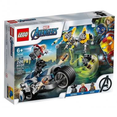 LEGO Конструктор Super Heroes Marvel Атака на спортбайку 76142