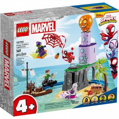 LEGO Конструктор Marvel Команда Паука на маяке Зеленого Гоблина