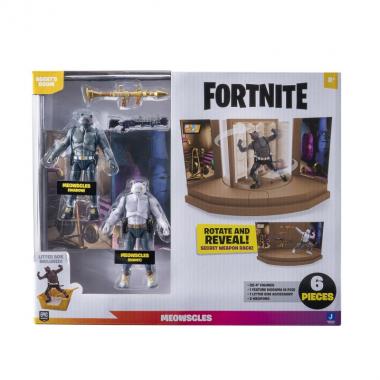 Fortnite Fortnite 2 Figure Pack Agent's Room Meowcles